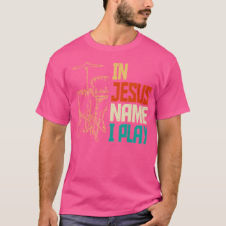 Jesus Namn I spelar Drums Gud Drumming Music Chris T Shirt