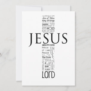 Jesus Namn Julkort