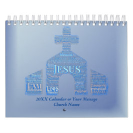 JESUS NAMN OVAN ALL NAMN Bible Verse Church Kalender