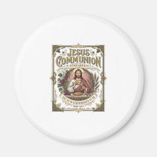 Jesus nattvard Jesus nattvard Kristet förtroende V Magnet