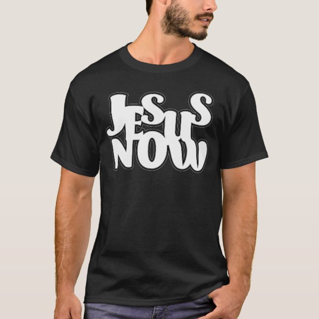 Jesus Now T Shirt (Framsida)
