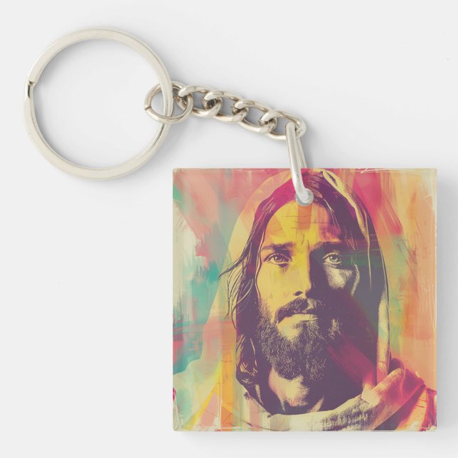Jesus nyckelkedja på dubblan (Framsidan)