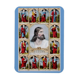 Jesus och Apostles magnet