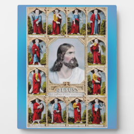 Jesus och Apostles plaque