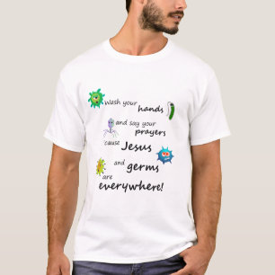 Jesus och bakterier t shirt