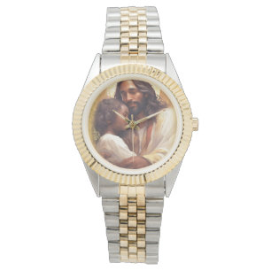Jesus och barn armbandsur