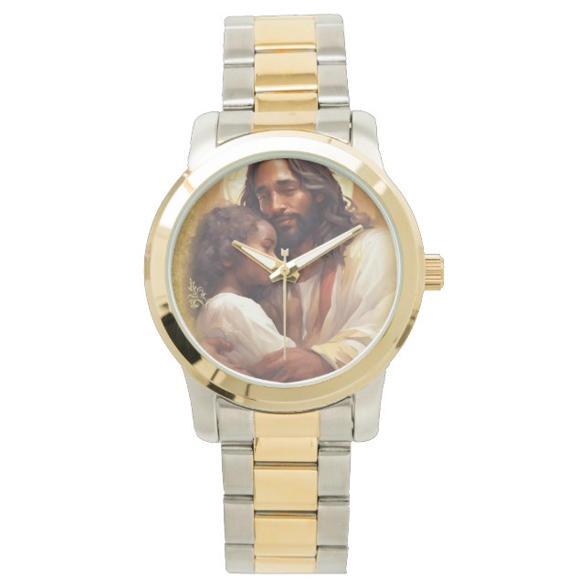 Jesus och barn armbandsur (Framsida)