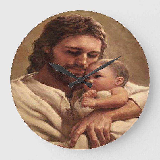 Jesus och barn  stor klocka (Framsida)