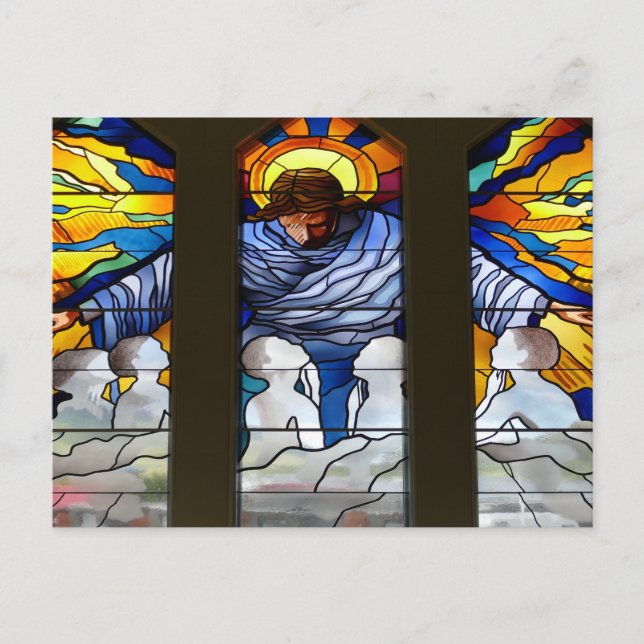 Jesus och barnen vykort (Framsida)