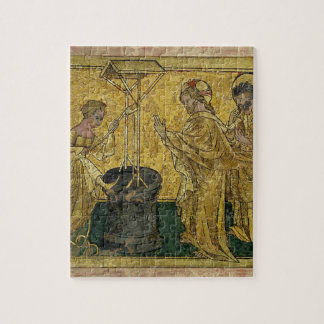 Jesus och barnsamaritkvinnan på brunnen pussel