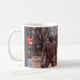 Jesus och Bigfoot Kaffemugg