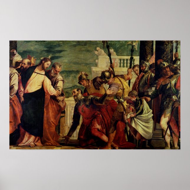 Jesus och Centurion Poster (Framsidan)