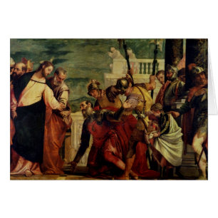Jesus och centurionen hälsningskort