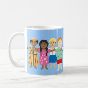 Jesus och de små barnen kaffemugg