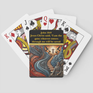 Jesus och himlens sköna dörr casinokort