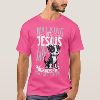 Jesus och hund Bull Arab T Shirt