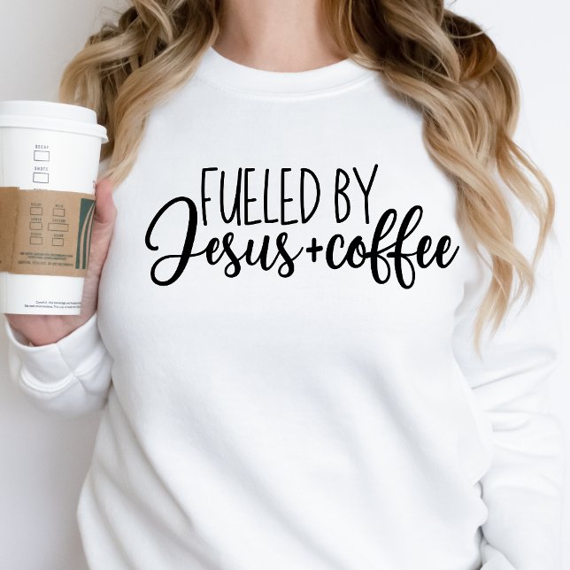 Jesus och kaffe Womens Gift Idea T Shirt (Skapare uppladdad)
