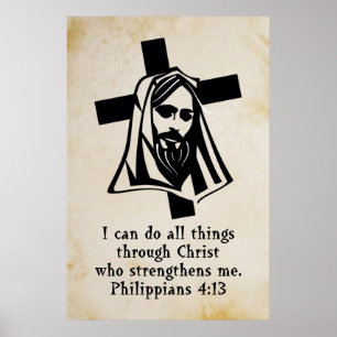 jesus och kor med manus poster