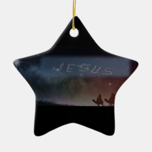 Jesus och Magi Ornament (Framsidan)
