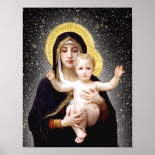 JESUS OCH MARY DEVOTIONAL BIAGE. POSTER