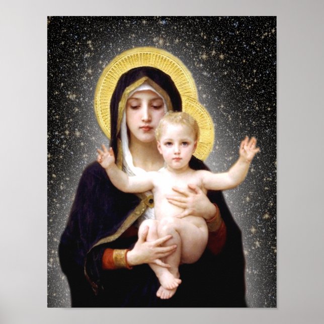 JESUS OCH MARY DEVOTIONAL BIAGE. POSTER (Framsidan)