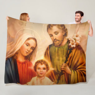 JESUS och MARY MAGDALENE Fleecefilt