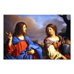 Jesus och Mary Magdalene Fototryck