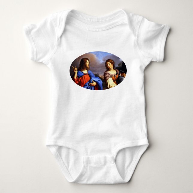 Jesus och Mary Magdalene T Shirt (Framsida)