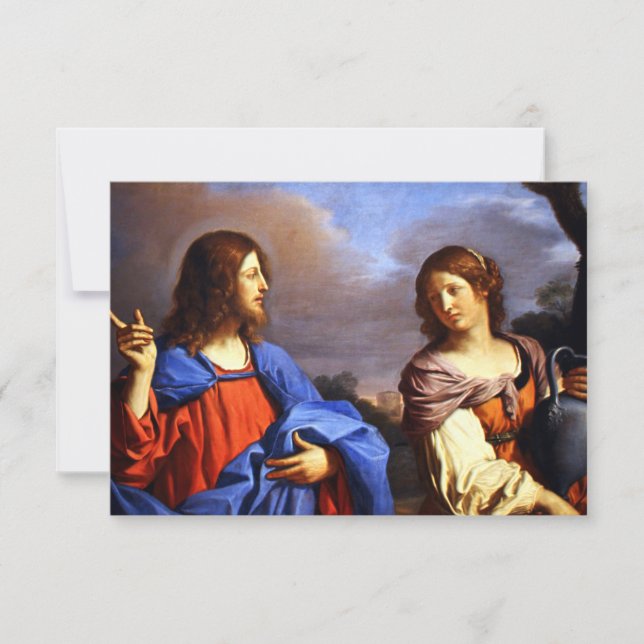 Jesus och Mary Magdalene Tack Kort (Framsida)
