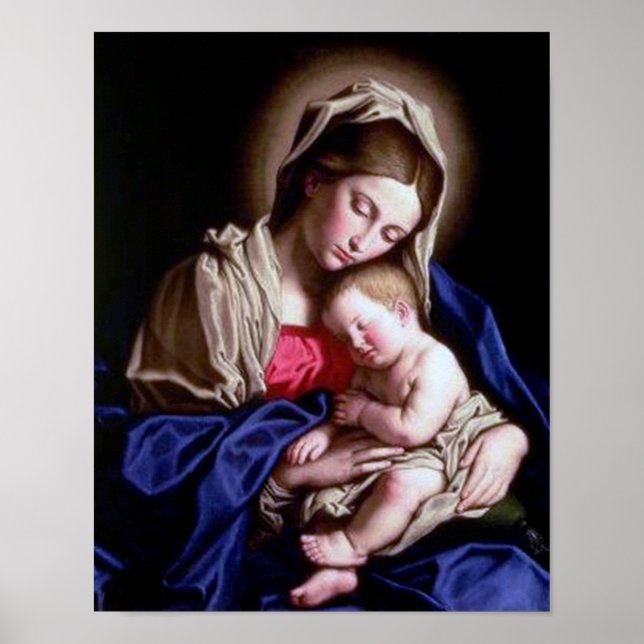 JESUS OCH MARY POSTER (Framsidan)
