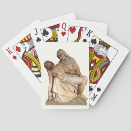 Jesus och Mary spelar kort Casinokort