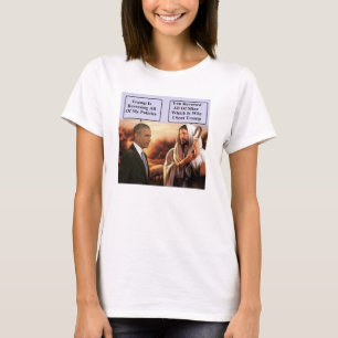 JESUS och OBAMA T Shirt