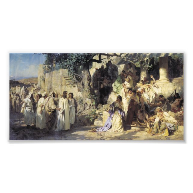 Jesus och Sinners Fototryck (Framsidan)