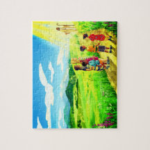 Jesus och små barn Puzz