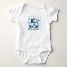 Jesus och Sunshine Baby Bodysuit T Shirt
