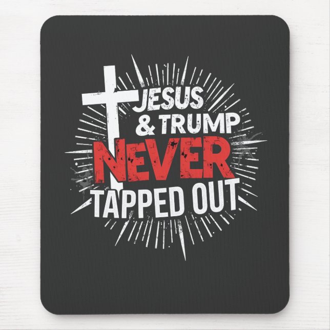 Jesus och Trump har aldrig varit utklädda Musmatta (Framsidan)