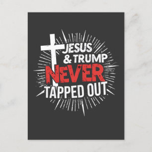 Jesus och Trump har aldrig varit utklädda Vykort