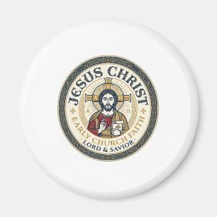 Jesus ökenfäder antika kristna t-shirt Ins Magnet