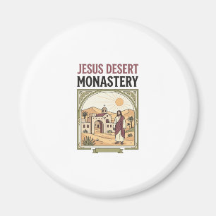 Jesus ökenkloster Jesus ökenkloster Chri Magnet