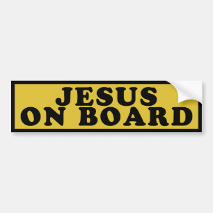 Jesus ombord bildekal