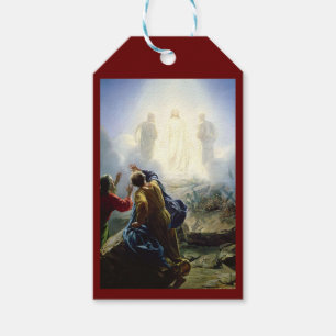Jesus ombyggnad, presentetikett