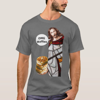 Jesus OMG-våfflor T Shirt