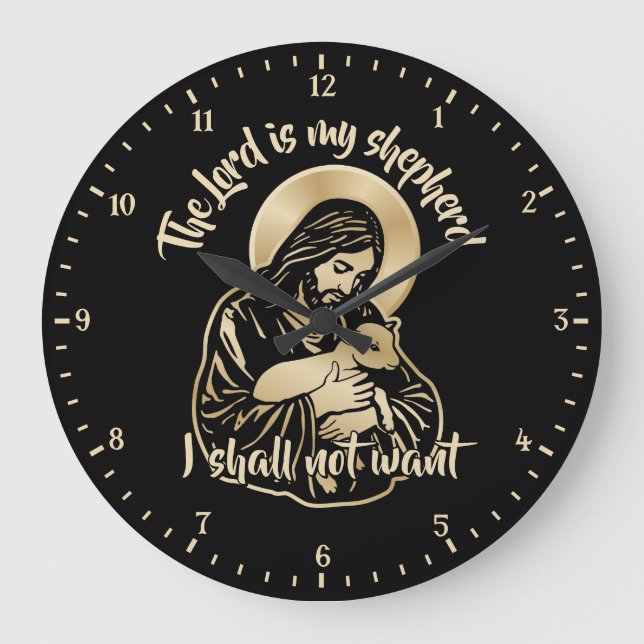Jesus omsorgsfull herde stor klocka (Framsida)