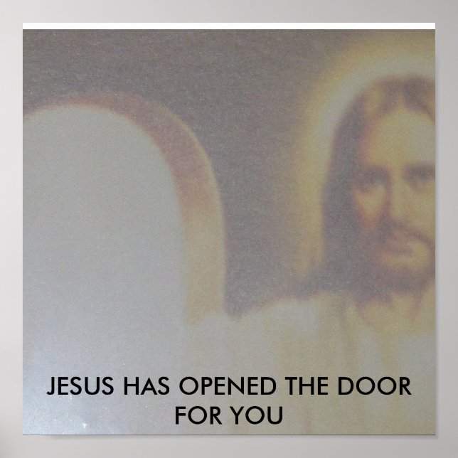 JESUS-OPEN DOOR POSTER (Framsidan)