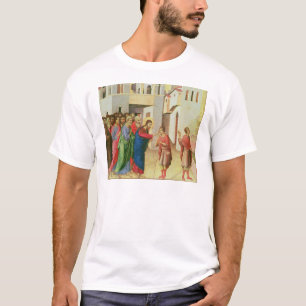 Jesus öppnar ögonen av en född blind för man, t shirt