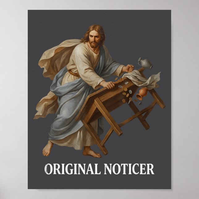 Jesus Original Noticer  Poster (Framsidan)