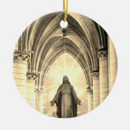 Jesus Ornament med Bible Verse