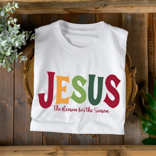 Jesus Orsak till säsongens kristna jul T Shirt