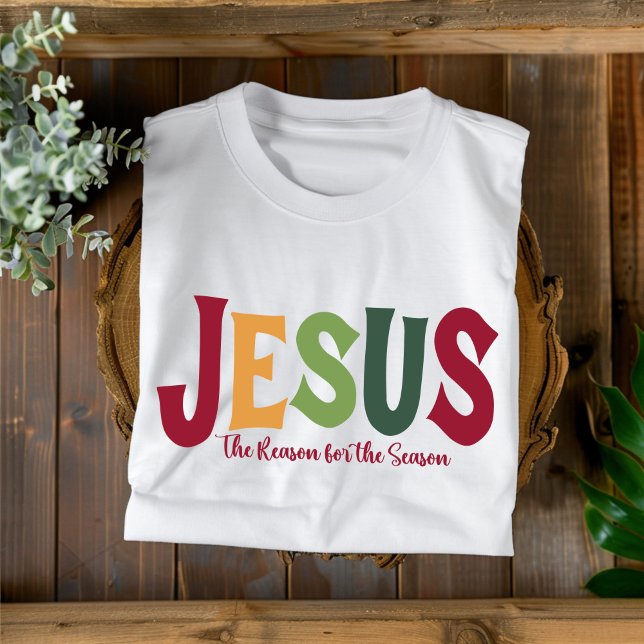 Jesus Orsak till säsongens kristna jul T Shirt (Skapare uppladdad)