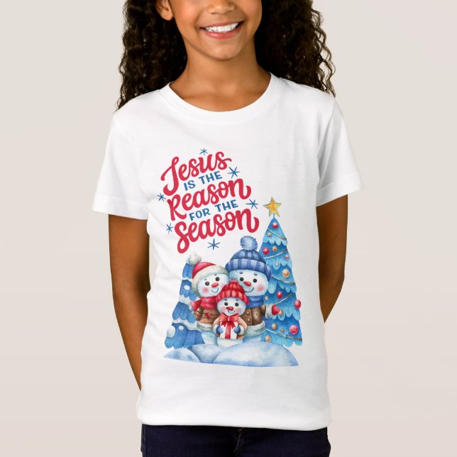 JESUS Orsaken till att säsongen matchar kristen T Shirt (Framsida)